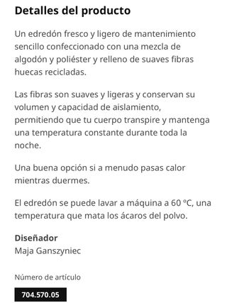 Edredón y fundas nórdicas