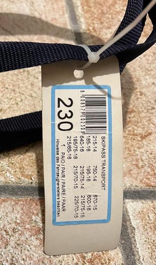 Cadenas nieve para 4x4 Simaka skipass230