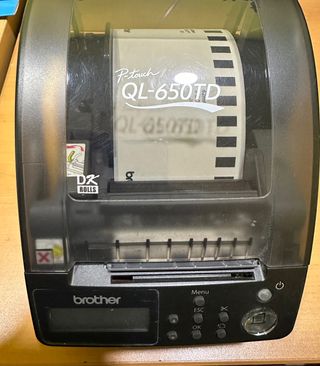 Impresora etiquetas Brother QL-650TD