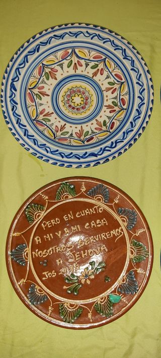 Platos decorativos