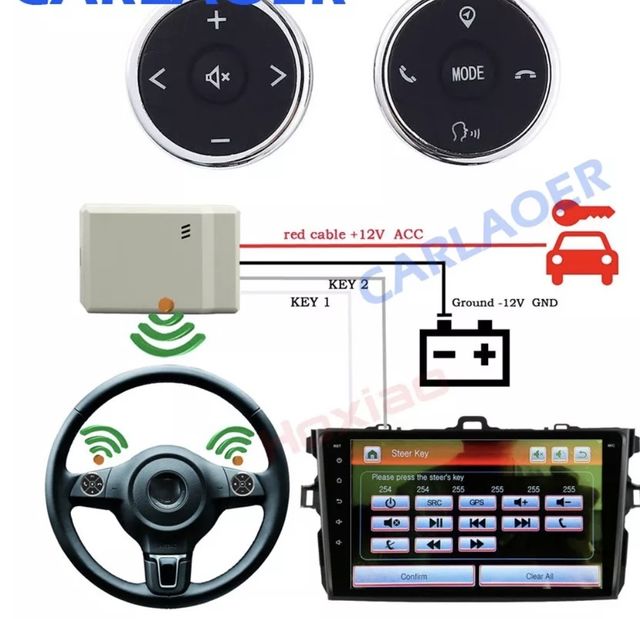 Mandos de volante universales