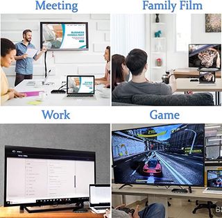 Hub USB C 8 en 1, 2 HDMI 4K SIN ESTRENAR 