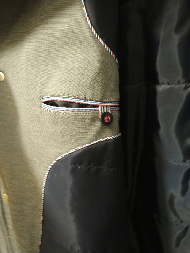 cazadora tres cuartos