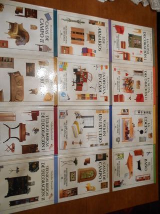 12 tomos.Enciclopedia Ideas xa decorar su vivienda