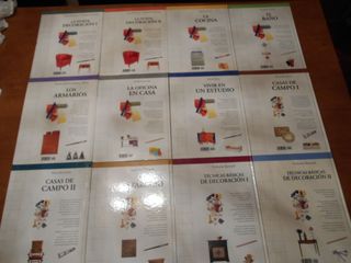 12 tomos.Enciclopedia Ideas xa decorar su vivienda