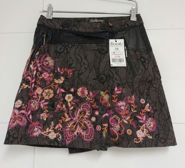 FALDA DE CHICA KOROSHI TALLA 36