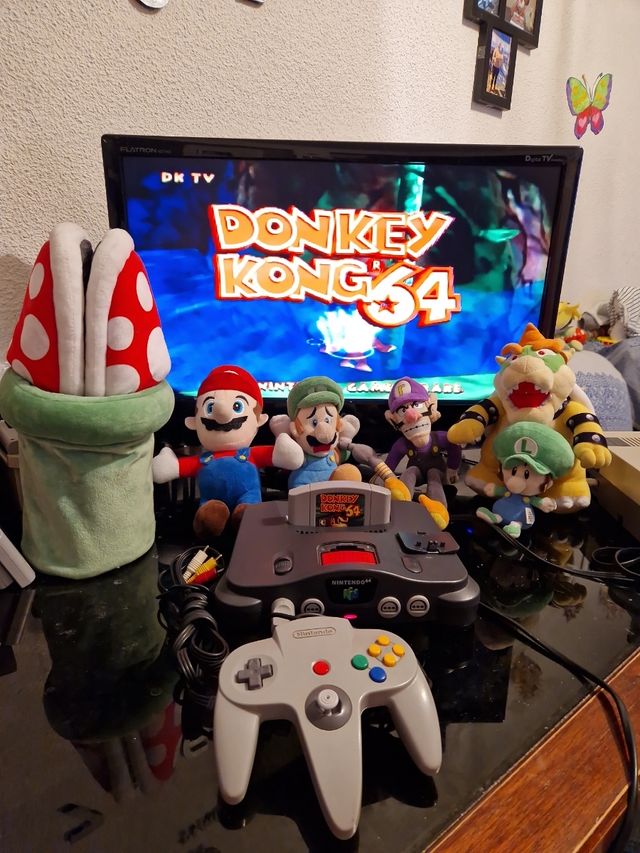 Nintendo 64 + expansión Par + 5 juegos k