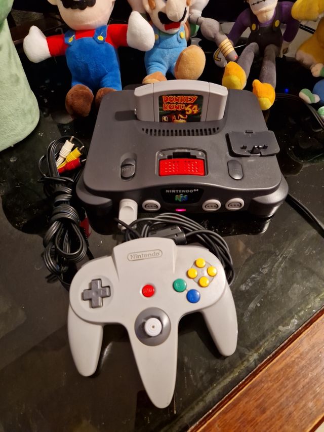 Nintendo 64 + expansión Par + 5 juegos k