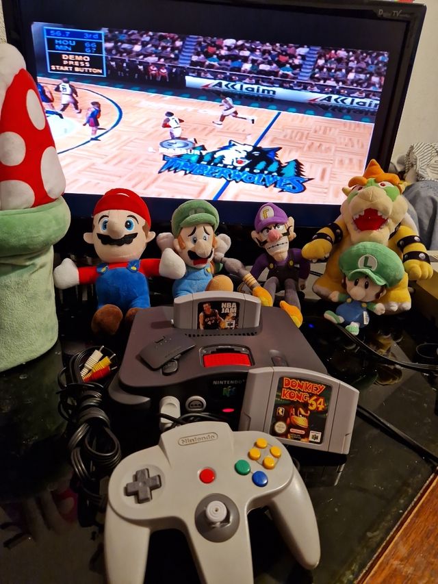 Nintendo 64 + expansión Par + 5 juegos k