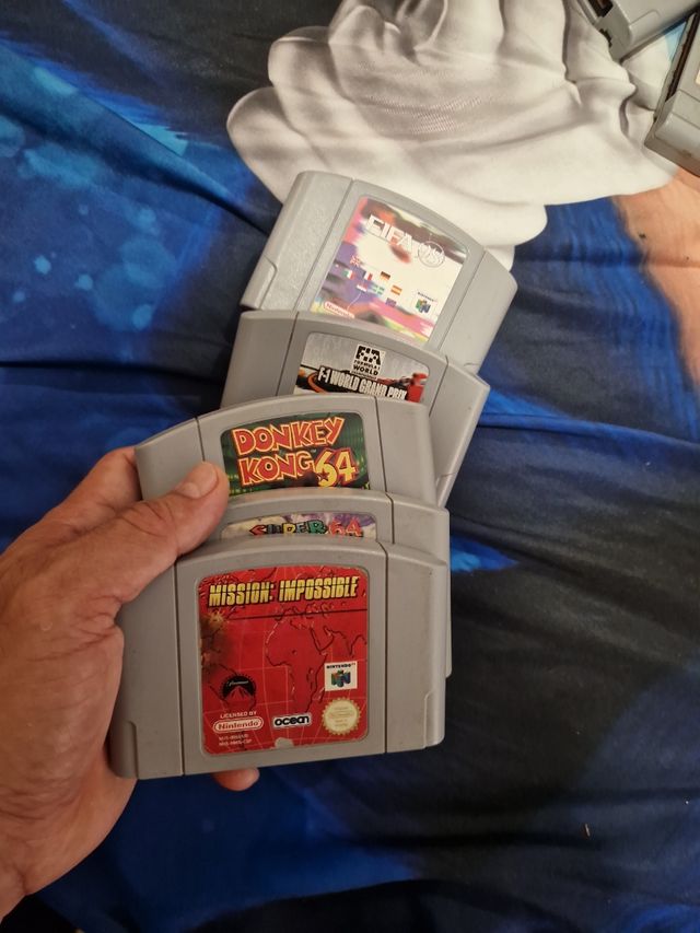 Nintendo 64 + expansión Par + 5 juegos k