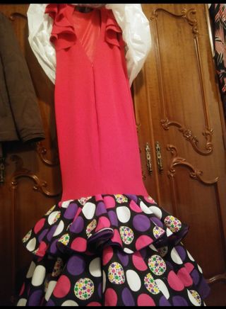 Traje flamenca mujer