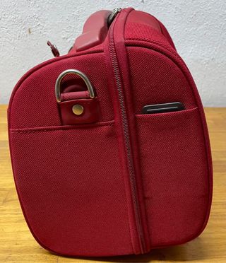 Neceser Samsonite ROJO - COMO NUEVO 