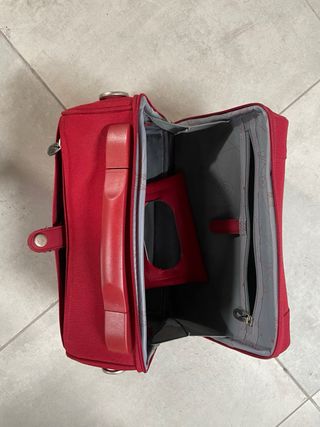 Neceser Samsonite ROJO - COMO NUEVO 