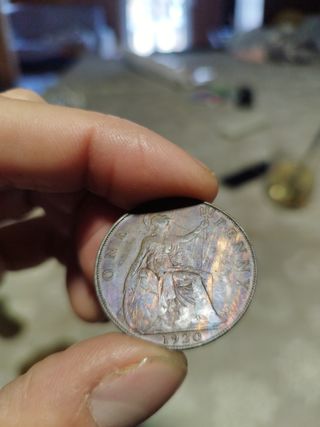 Monedas One Penny antiguas