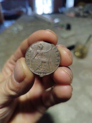 Monedas One Penny antiguas