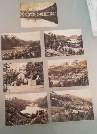 fotografie d'epoca Saint Moritz - vintage