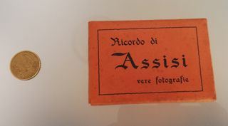 Ricordo di Assisi - vere fotografie d epoca