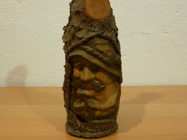 Bottiglia in vetro rivestita