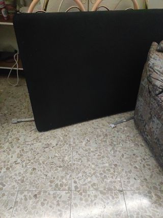 Cabecero 135 Tapizado Negro