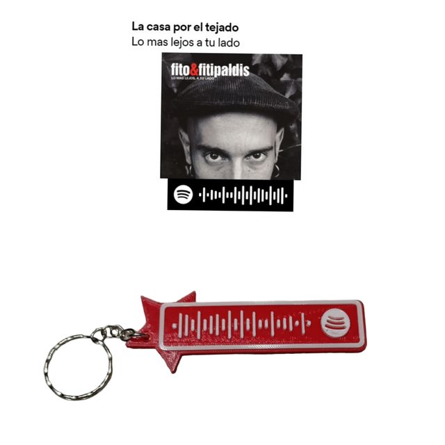 Llaveros Personalizados SPOTIFY