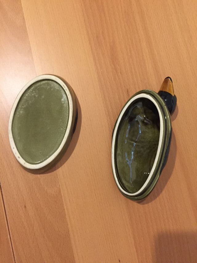 Anatra in ceramica per paté