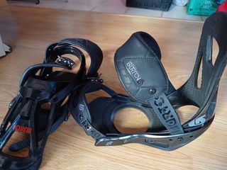 tabla y fijaciones Burton