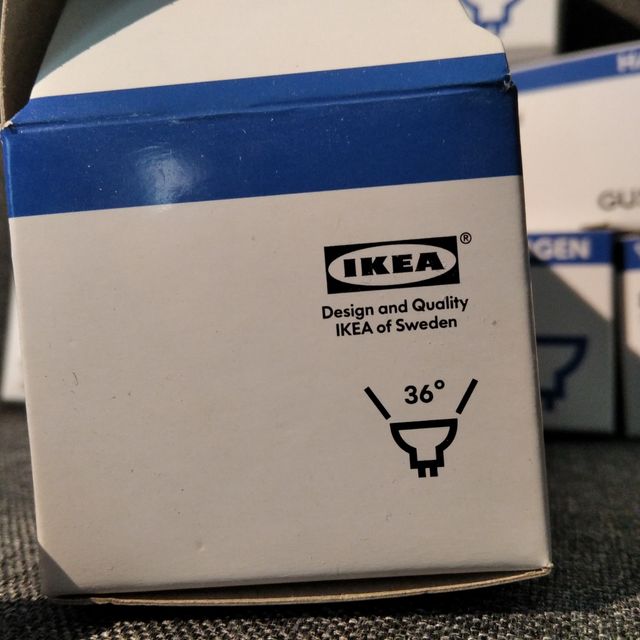 NUOVE 14 lampadine alogene Ikea 2900Kelvin GU5.3