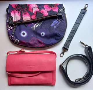 Bolsos Desigual y otro,regalo cinturón 