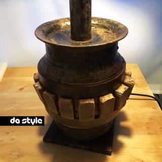 Set 2 lamparas industriales vintage