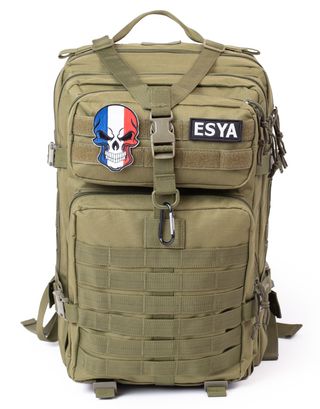 Mochila Camuflaje Militar Capacidad 45l  Verde