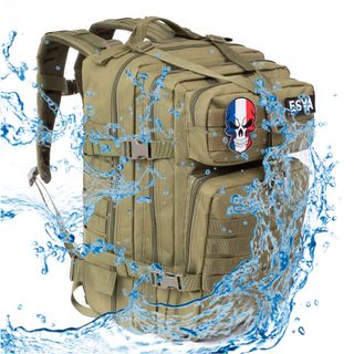 Mochila Camuflaje Militar Capacidad 45l  Verde
