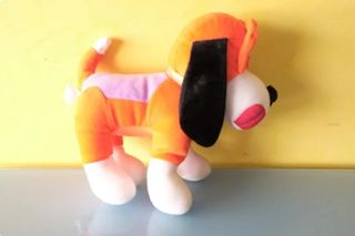 5 peluches. 3 perros,  reno y mono (2ª foto)