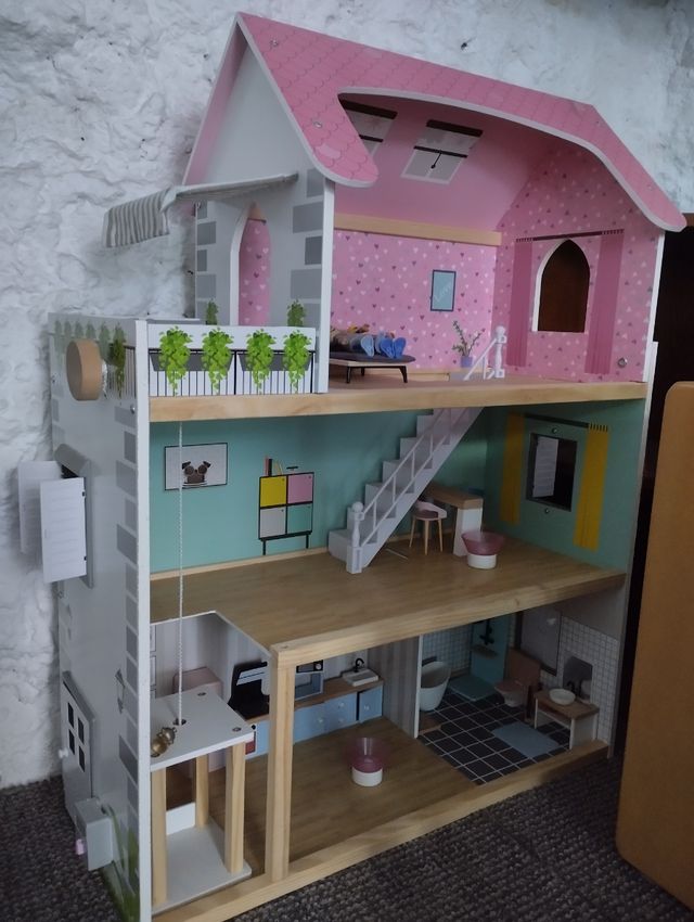 Casa de madera. Desmontada