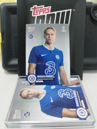 Mudryk Rookie Chelsea Topps Now 