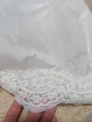 vestido de novia Demetrios  + velo +falda chaqueta