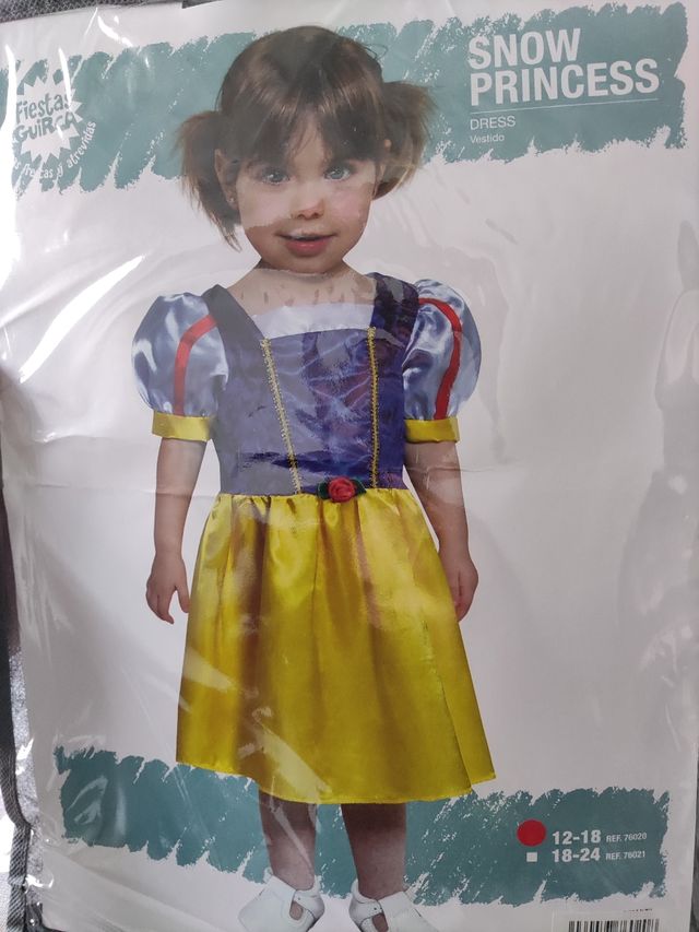 Disfraz blancanieves