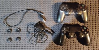 MEGA PACK PS4 SLIM 1 TB + 9 JUEGOS + BASE + MANDOS