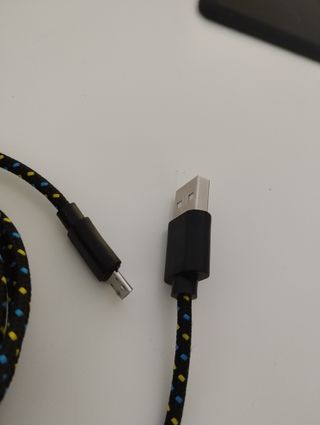 conjunto de 6 cables de micro-usb