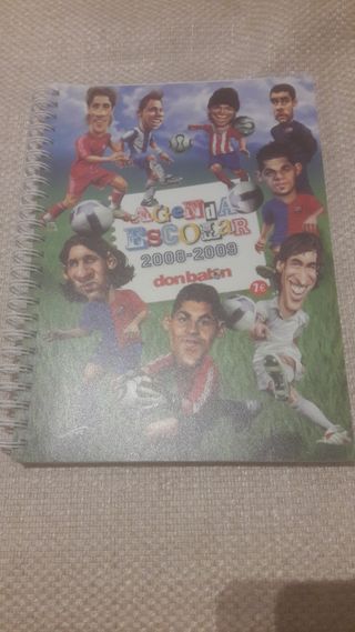 Agenda Escolar 2008/09 Don Balón, nuevo