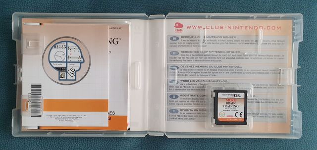 Más Brain Training Nintendo DS lite