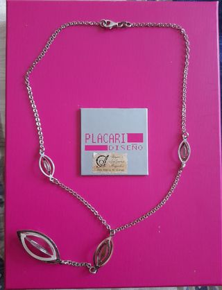 Conjunto en plata de Placari