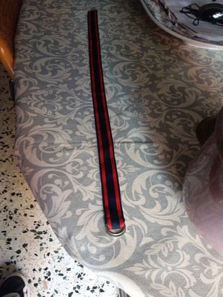 cinturón de niño con anilla