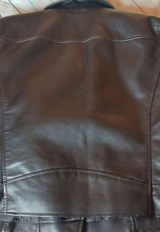 cazadora polipiel talla 38