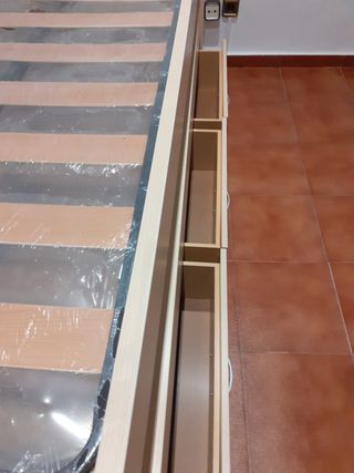 cama nido doble con cajones