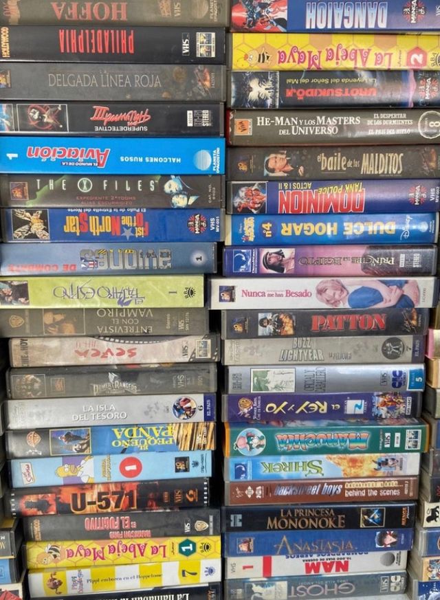 Cinta de vhs y disney