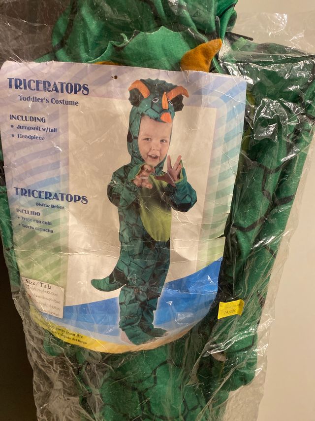 Disfraz de Triceratops