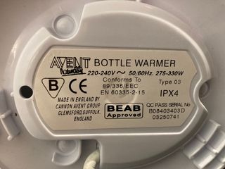 Calienta biberones Philips AVENT