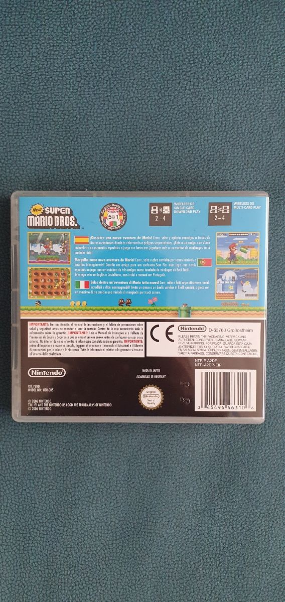 New Super Mario Bros Nintendo DS lite