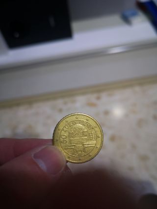 moneda de 50 centimos Austriaca