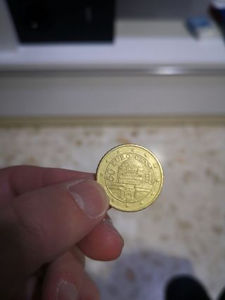 moneda de 50 centimos Austriaca